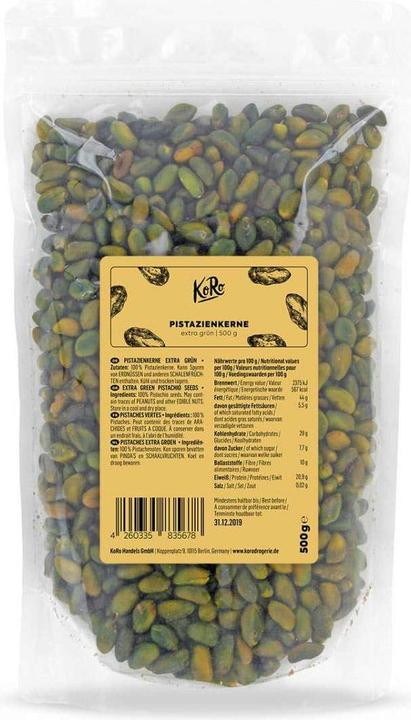 Actual product image KoRo Blanched pistachio kernels (500 g)