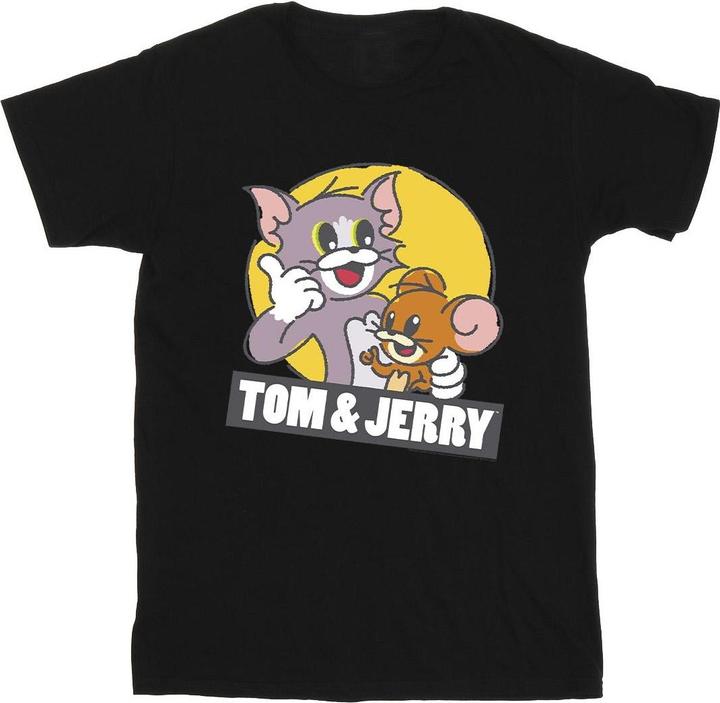 Image du produit Tom & Jerry - T-shirt SKETCH LOGO - Fille (152, 158)