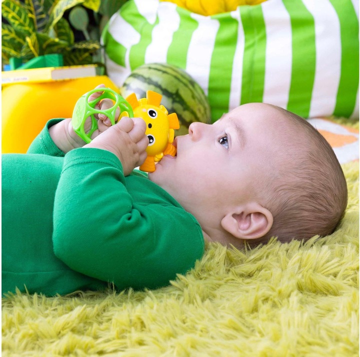 Actual product image Bright Starts Character Oball Teether 2pk