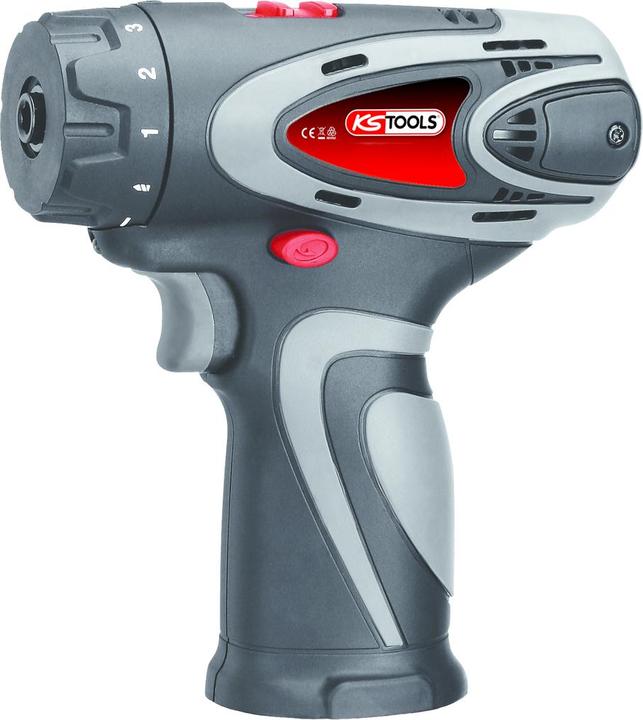 Actual product image KS Tools 1/4"" cordless bit screwdriver, 24Nm, 400 rpm 10.8V, with 1 battery and 1 charger (Rechargeable battery operated)