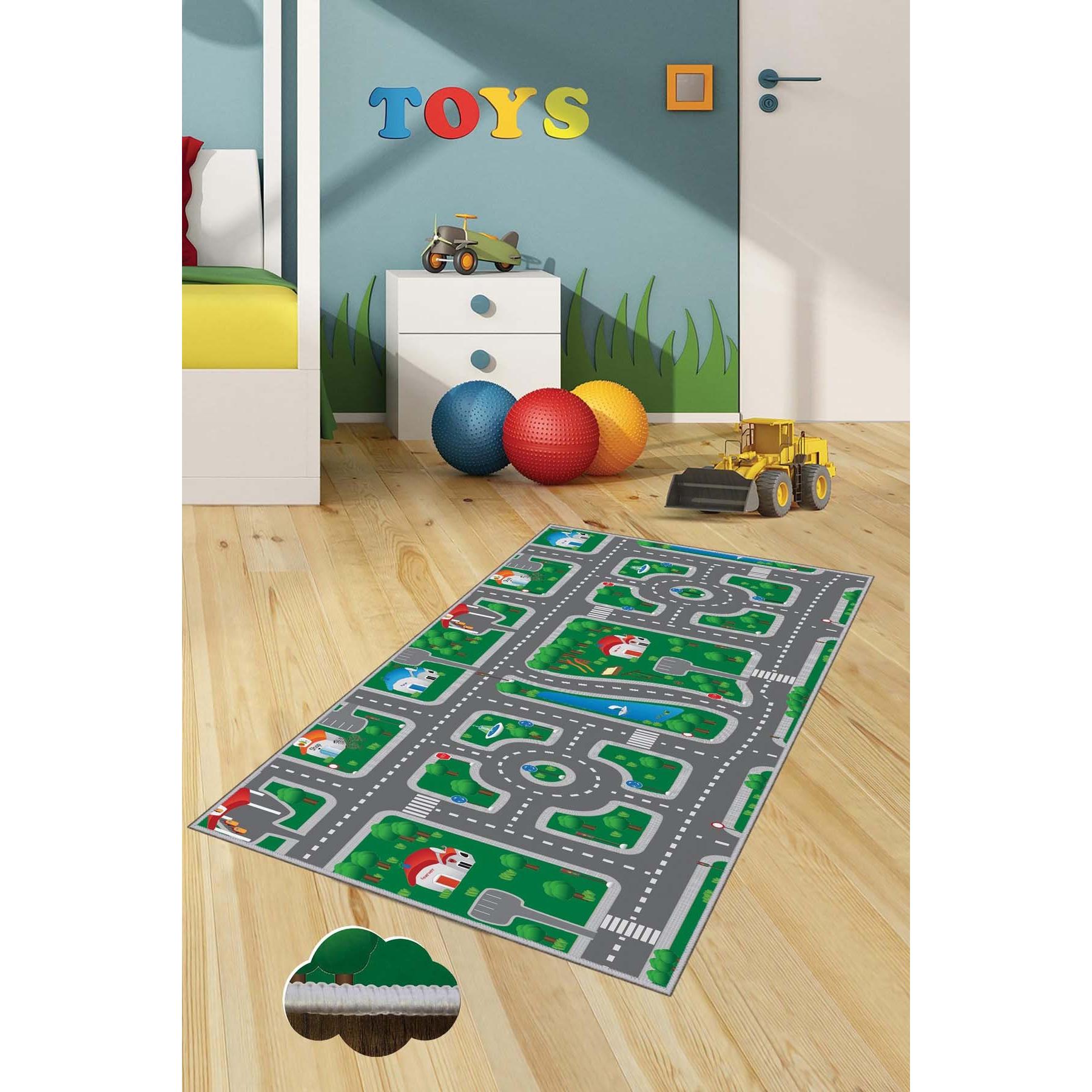 Thumbnail - Confetti Carpets, Kinderteppich, Jeremias (80 x 150 cm)
