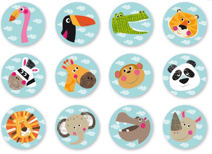 Image du produit Apli Memory safari (24 pièces)