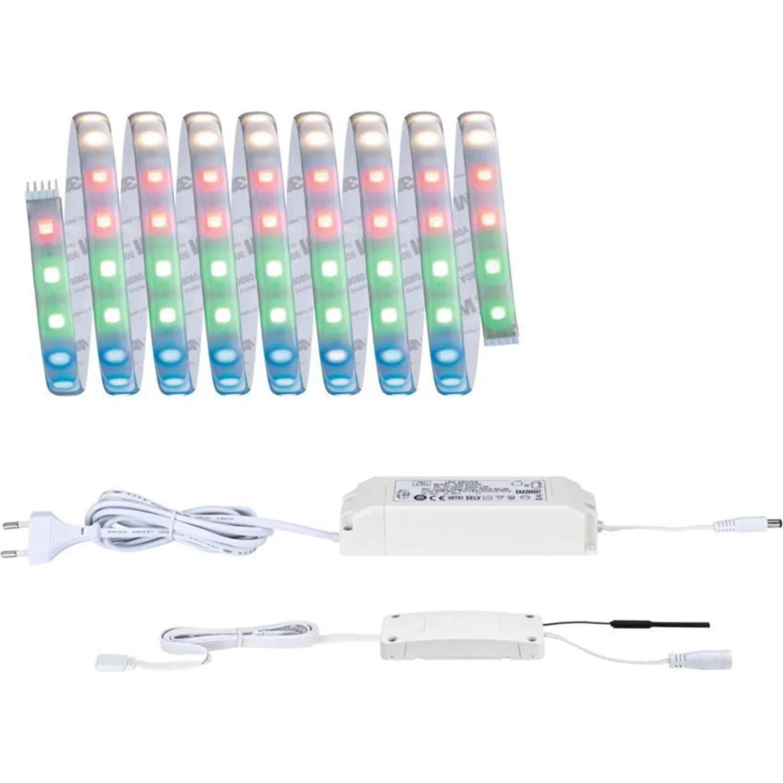 Paulmann, LED Streifen, MaxLED 500 Stripe Set (RGBW, 300 cm, Indoor)
