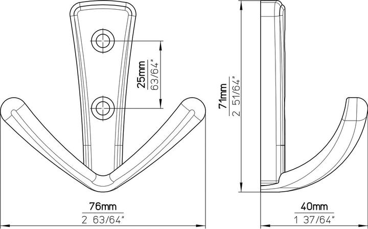 Produktbild Siro Mantelhaken