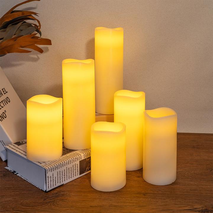 Image du produit Casativo Bougies en cire véritable (6 x)