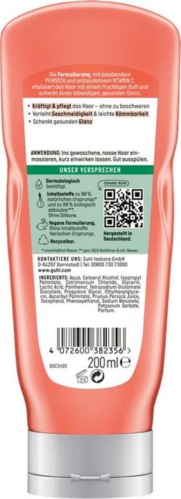 Image du produit Guhl Après-shampooing doux frais et fruité (200ml) (200 ml)