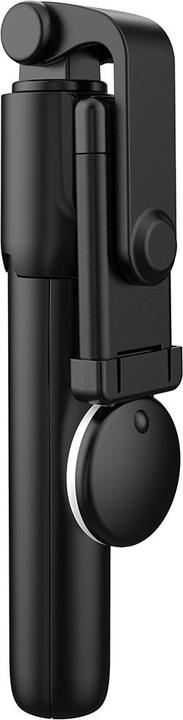 Produktbild Hurtel Selfie stick WR1YXS telescopic tripod 0.71m with round lamp - black