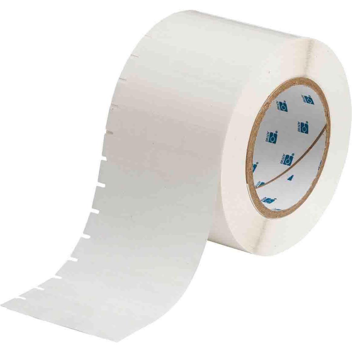 Brady, Etiketten, THT-39-430-10, Polyester, Transparent, glänzend, 25.40 x 12.70 mm, permanent, 3-bahnig (1000