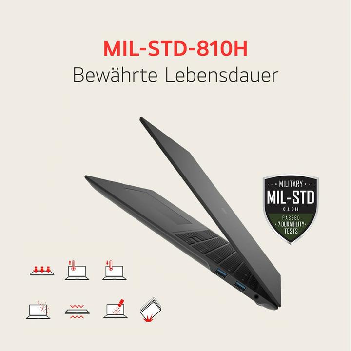 Image du produit LG gram Pro 17 (17", Intel Core Ultra 7 155H, 16 Go, 1000 Go, DE)