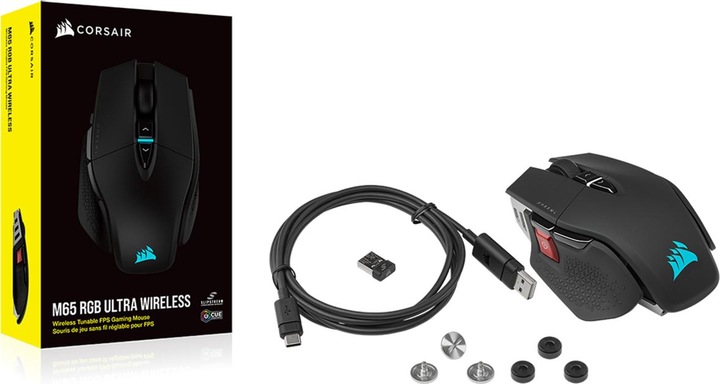 Productafbeelding Corsair M65 RGB ULTRA (Draadloze, Bedraad)