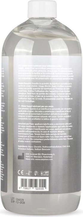 Actual product image EasyGlide Anal (1000 ml)