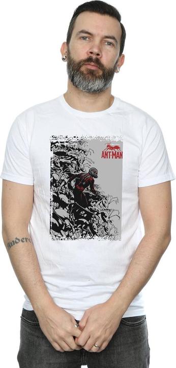 Actual product image Mens Ant-Man Army T-Shirt (XL)