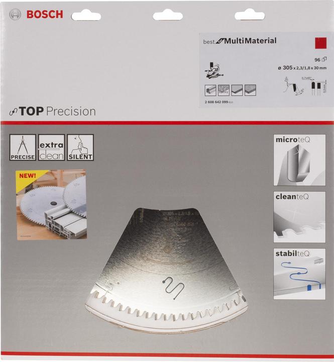 Immagine prodotto Bosch Professional Zubehör Lama per sega circolare Top Precision B