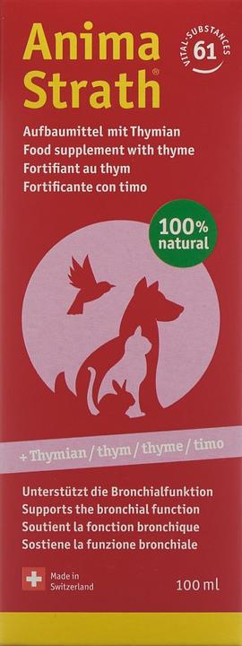Produktbild Anima-Strath Aufbaumittel mit Thymian (Hund, Katze, 100 ml)