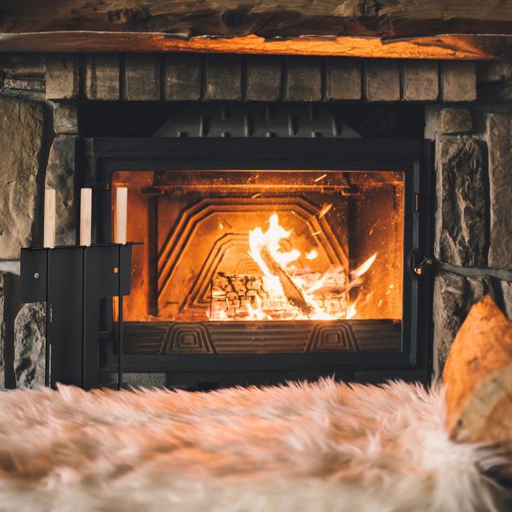 Productafbeelding Relaxdays Haardset (28 x 11 x 66 cm)