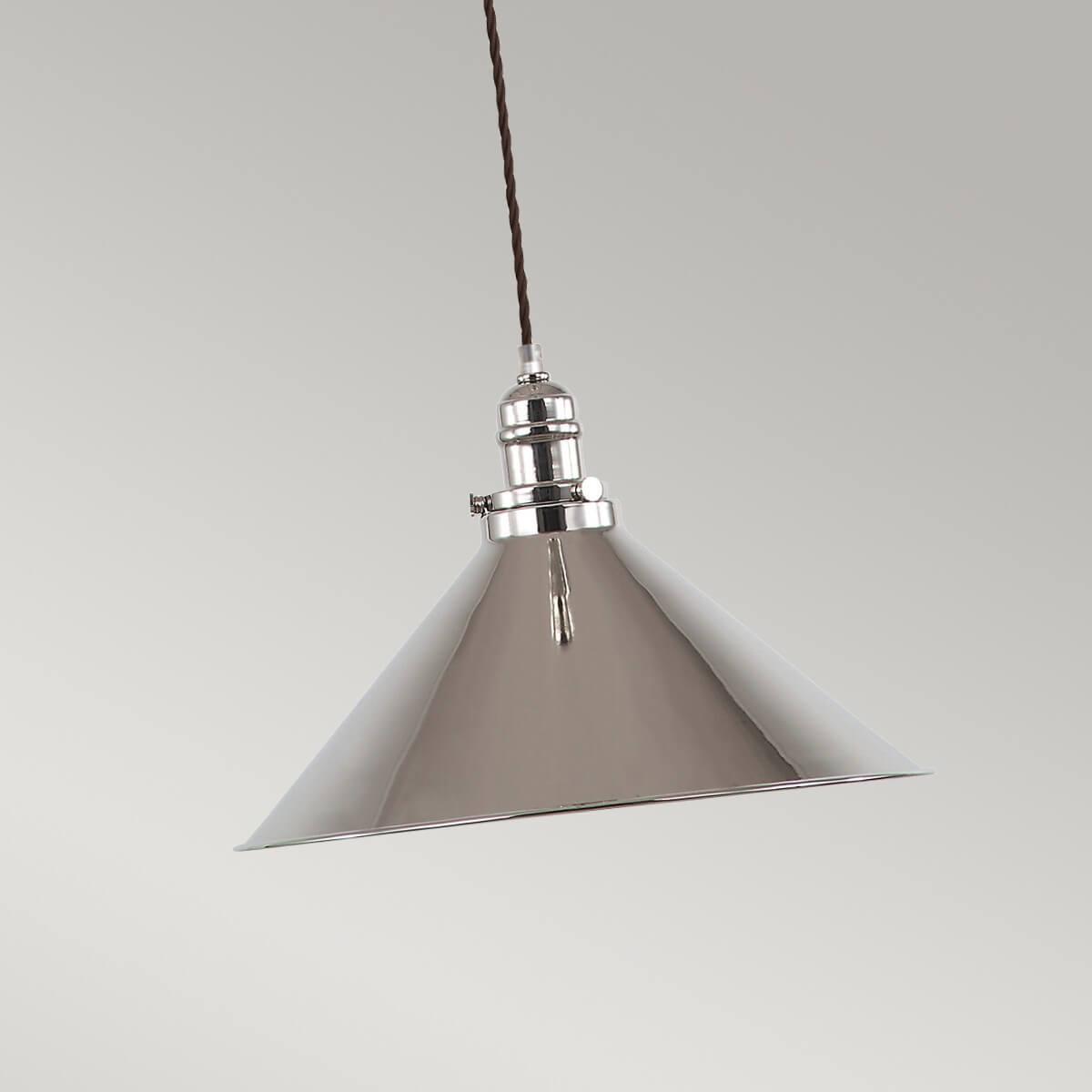 Thumbnail - Elstead Lighting, Pendelleuchte, Provence Hängeleuchte E27 Poliertes Nickel (E27)