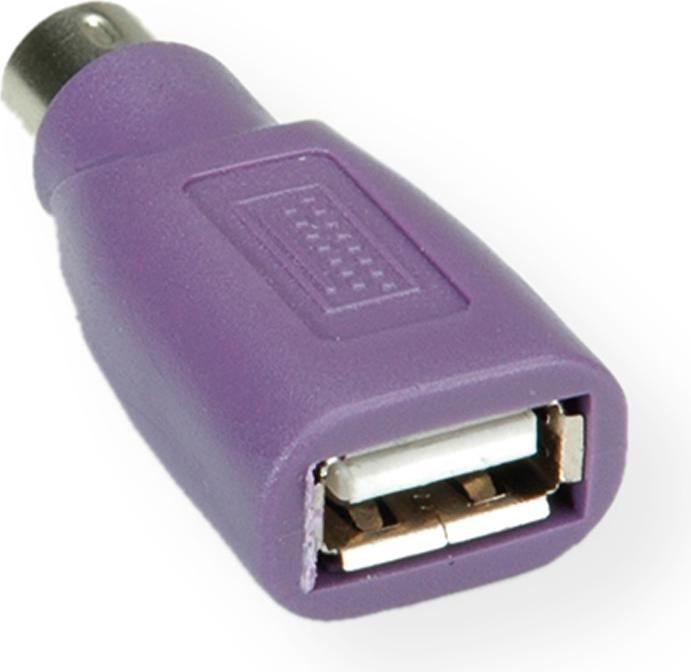 Actual product image Value USB keyboard adapter (PS/2, USB-A, 3 cm)