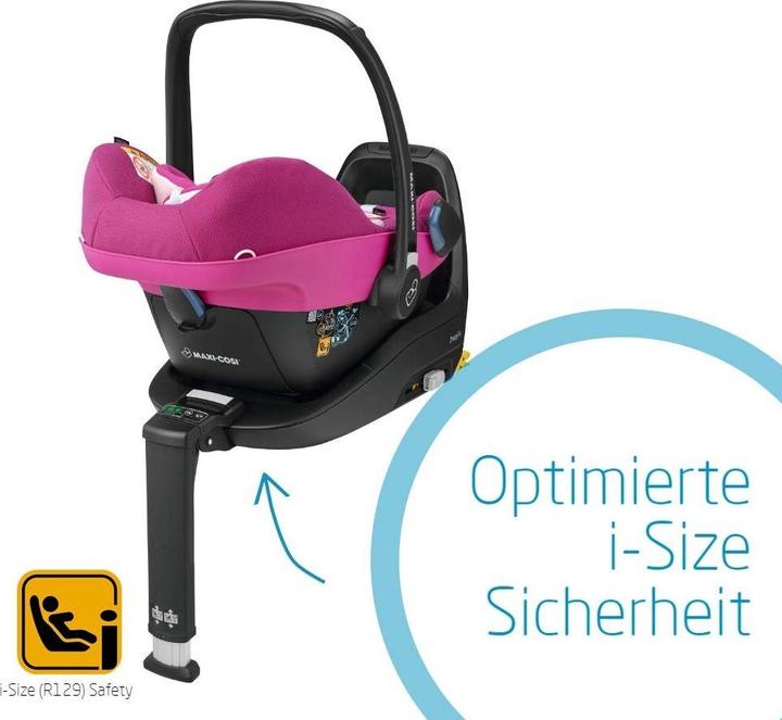 Immagine prodotto Maxi-Cosi Seggiolino auto per neonati con ISOFIX, i-Size e sistema di viaggio integrato (Seggiolino, ECE R129/i-Size Standard)