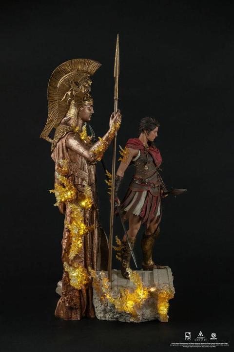 Actual product image Pure Arts Assassin's Creed statuette 1/4 Animus Kassandra 80 cm