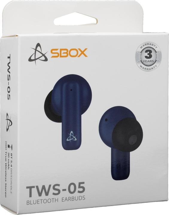 Immagine prodotto Sbox EB-TWS05 Blu (ANC, 4 h, Senza fili)