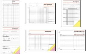 Produktbild Sigel Bautagebuch Papierformat: DIN A4 Anzahl der Blätter: 3 x 40 Bl. (40 x)