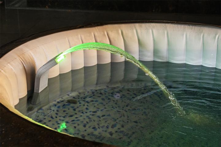 Actual product image Bestway Lay-Z-Spa Soothing LED Waterfall