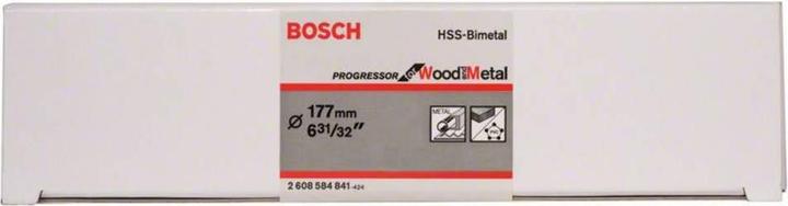 Produktbild Bosch Professional Zubehör Lochsäge HSS-Bimetall für Standardadapter, 177 mm, 6 31/32-Zoll (177 mm)