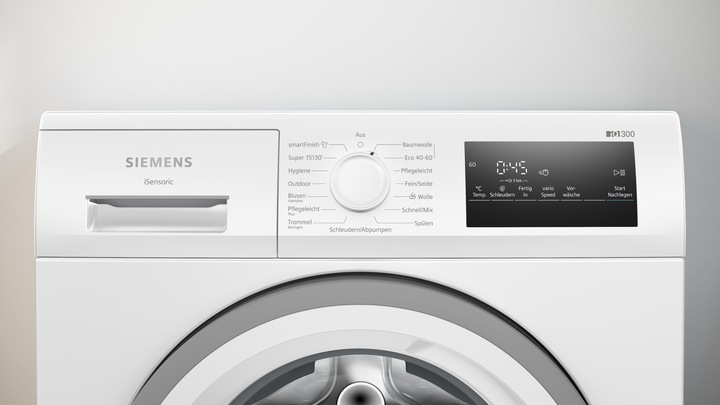 Immagine prodotto Siemens iQ300, lavatrice a carica frontale, 9 kg, 1400 giri/min, WM14N12A (9 kg)