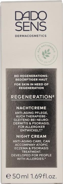 Produktbild Dado Sens REGENERATION E Nachtcreme - Regenerationsbedürftige Haut (50 ml, Nachtcreme)