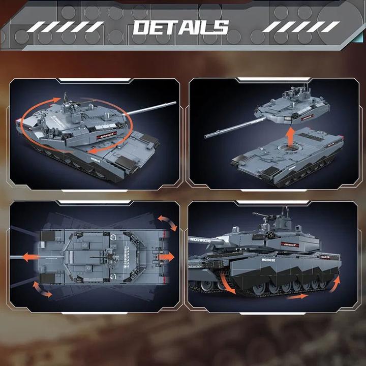 Image du produit Mould King ABRAMS-X Panzer