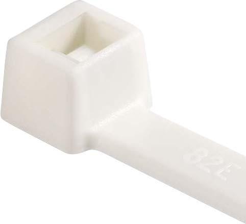 Actual product image HellermannTyton Cable tie 300x4.6 mm, flame retardant (Plastic cable ties, 300 mm, 100 pcs.)