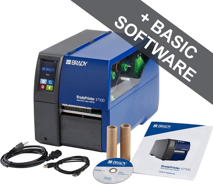 Produktbild Brady Printer i7100-600-US Thermotransferdrucker max. Breite 110 mm 600 dpi USB - Druc (600 dpi)