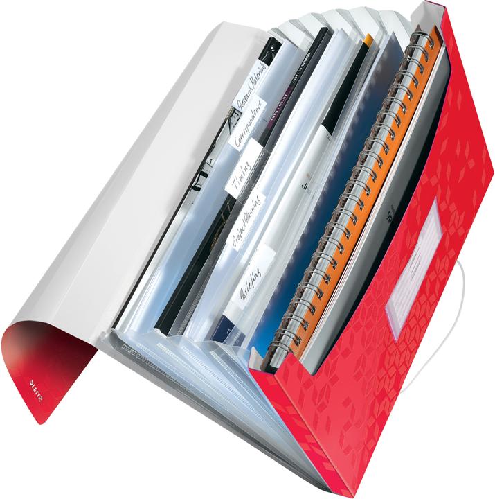 Produktbild Leitz Fächermappe A4 Wow rot (A4, 1x)