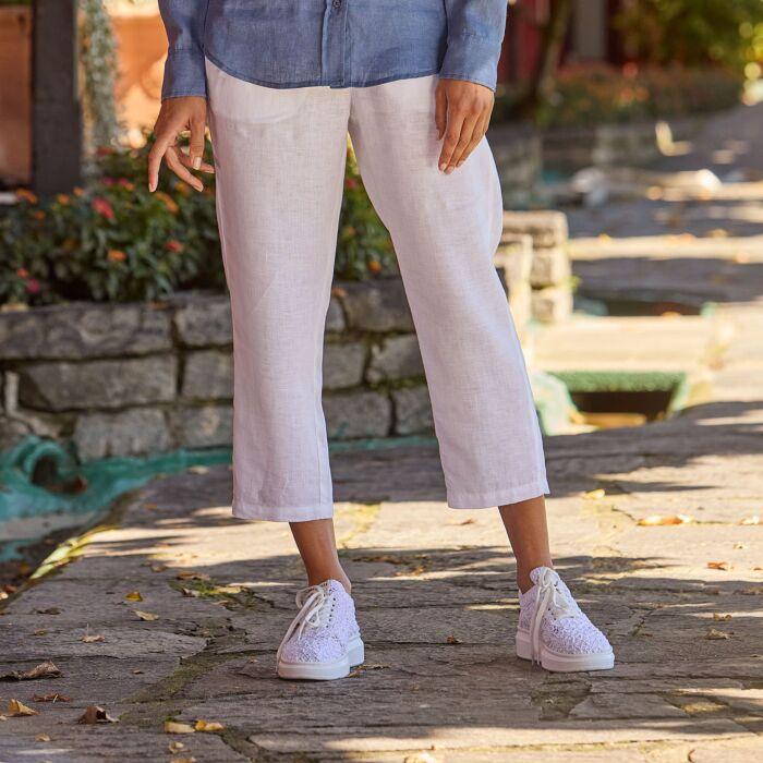 Immagine prodotto Artime Luftige Leinenhose (46)