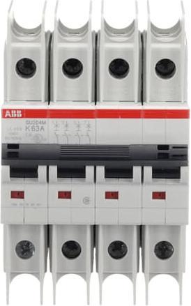 Immagine prodotto ABB SU204M-K63 Interruttore automatico K-Char., 2CDS274337R0607