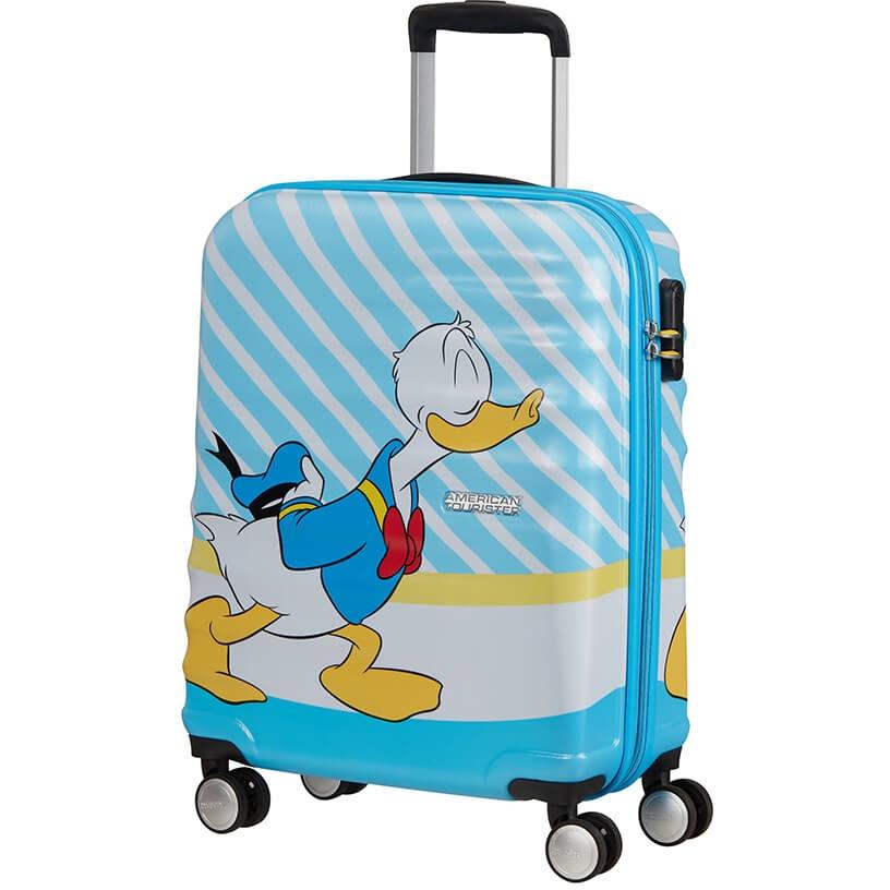 Thumbnail - American Tourister, Koffer, WAVEBREAKER DISNEY Spinner, Weiss, Blau, (36 l, Handgepäck (bis 50l))