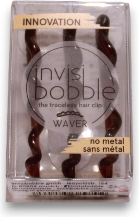 Actual product image Invisibobble Agrafe pentru par Waver Pretty Dark, 3buc (Hair tie)