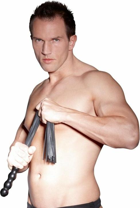 Actual product image Zado Leather whip wooden handle