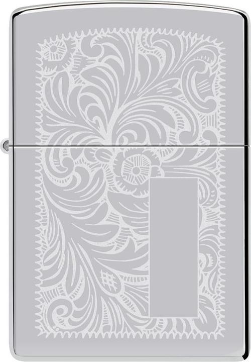 Actual product image Zippo lighter, chrome-plated / verz.