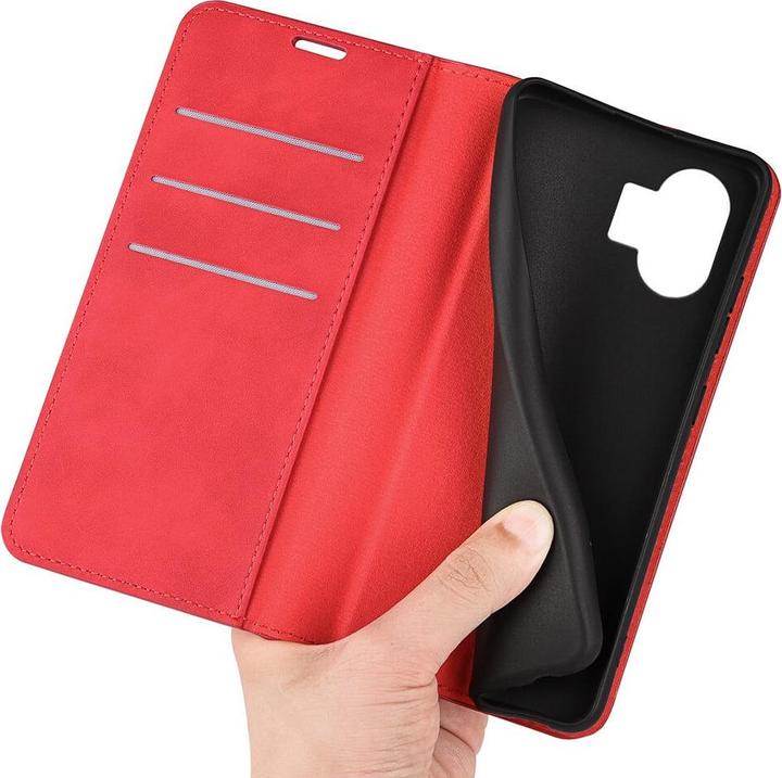 Actual product image Cover-Discount Nothing Phone (2) - Stand Flip Case cover red (Nothing Phone (2))