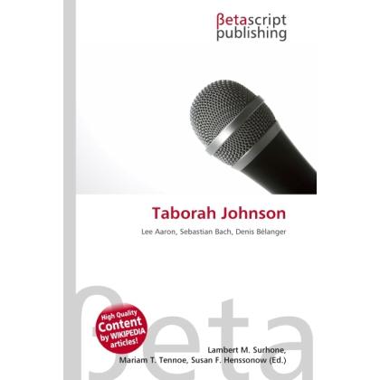 Taborah Johnson, Fachbücher von Lambert M. Surhone, Susan F. Marseken, Miriam T. Timpledon