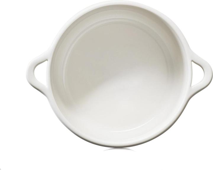 Actual product image Revol Bombance Round Oven Casserole 19 cm Without Lid Alab. White (19 cm)