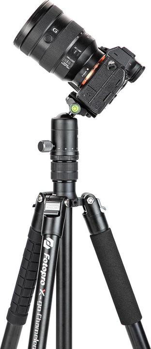 Productafbeelding Fotopro X-go Chameleon E2 Stativ mit FPH-52QP Kugelkopf (Metaal)