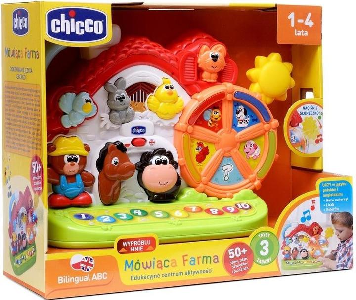 Actual product image Chicco Talking Farm PL/EN (English, Polish, 1 - 4 years)