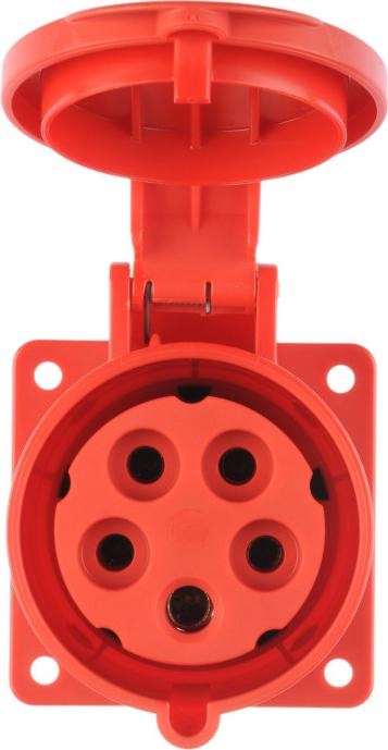 Actual product image PCE CEE Socket outlet straight 400V 32A IP44 325-6f7