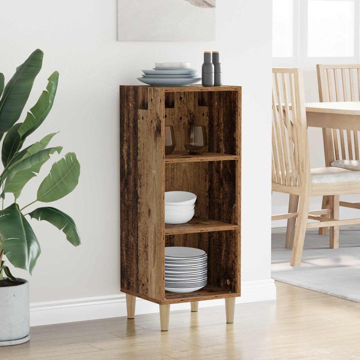 Produktbild vidaXL Holzsideboard (32.50 x 34.50 x 90 cm)