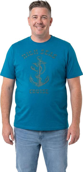 Produktbild Men+ T-Shirts, Doppelpack, Brustprint, Halbarm (L)