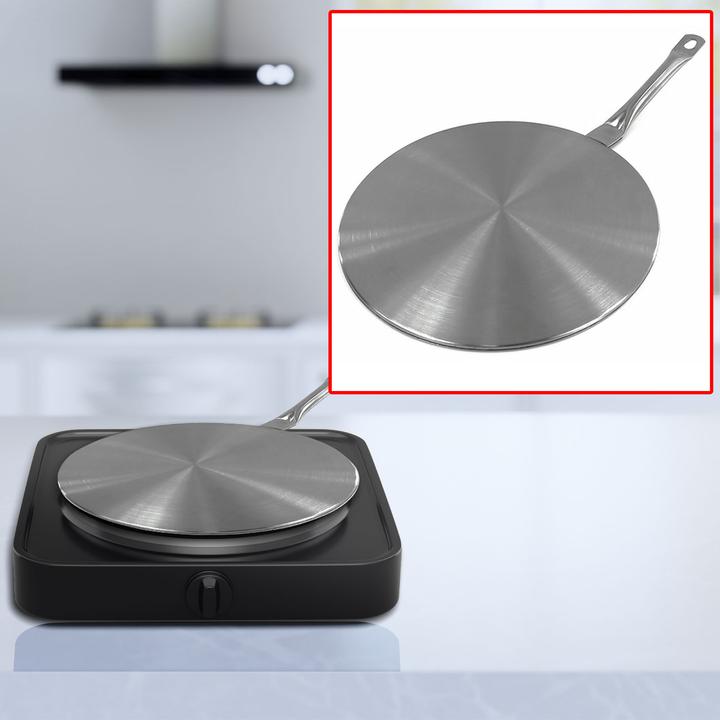 Actual product image King Adaptation Washer For Induction Hob Kh-1698 (Frying pan, Stainless steel)