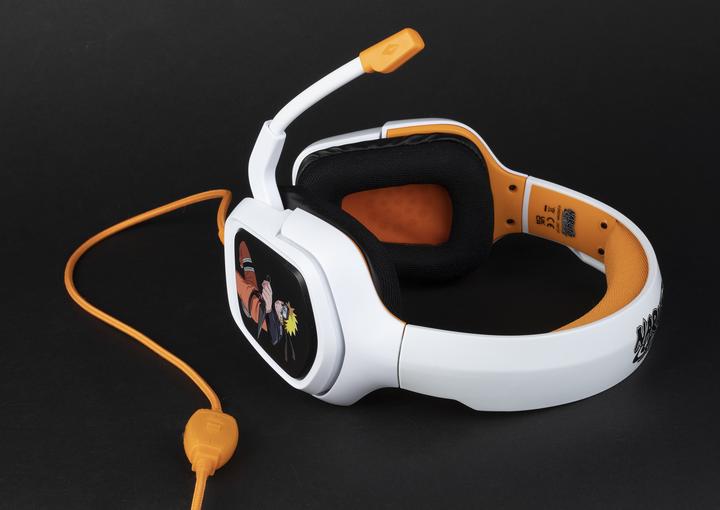 Actual product image Konix Naruto headset - white (Cable)