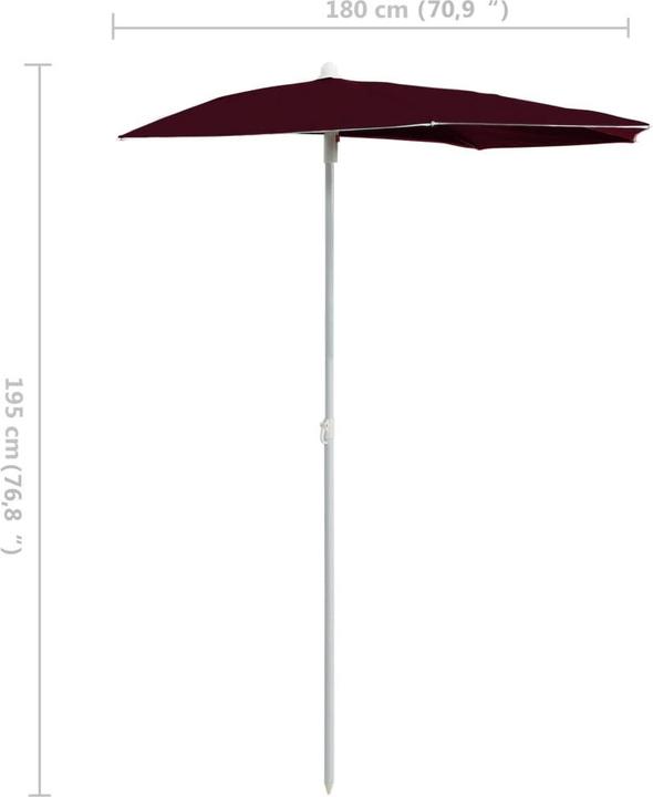 Produktbild VidaXL Sonnenschirm (0.90 m)
